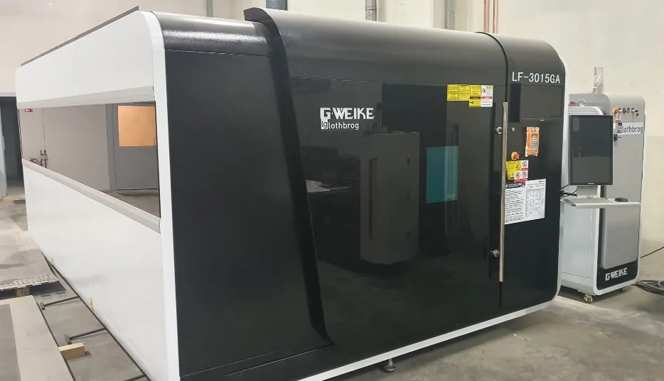 6 kW fiber lazer CNC